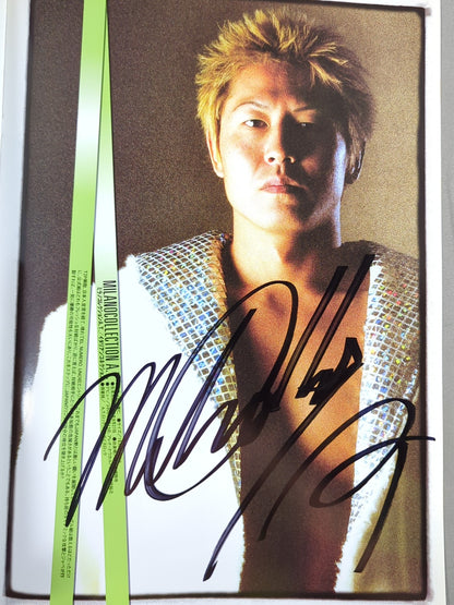 [4 fighters hand signed autograph 】Toryumon / EL NUMERO UNO 2003