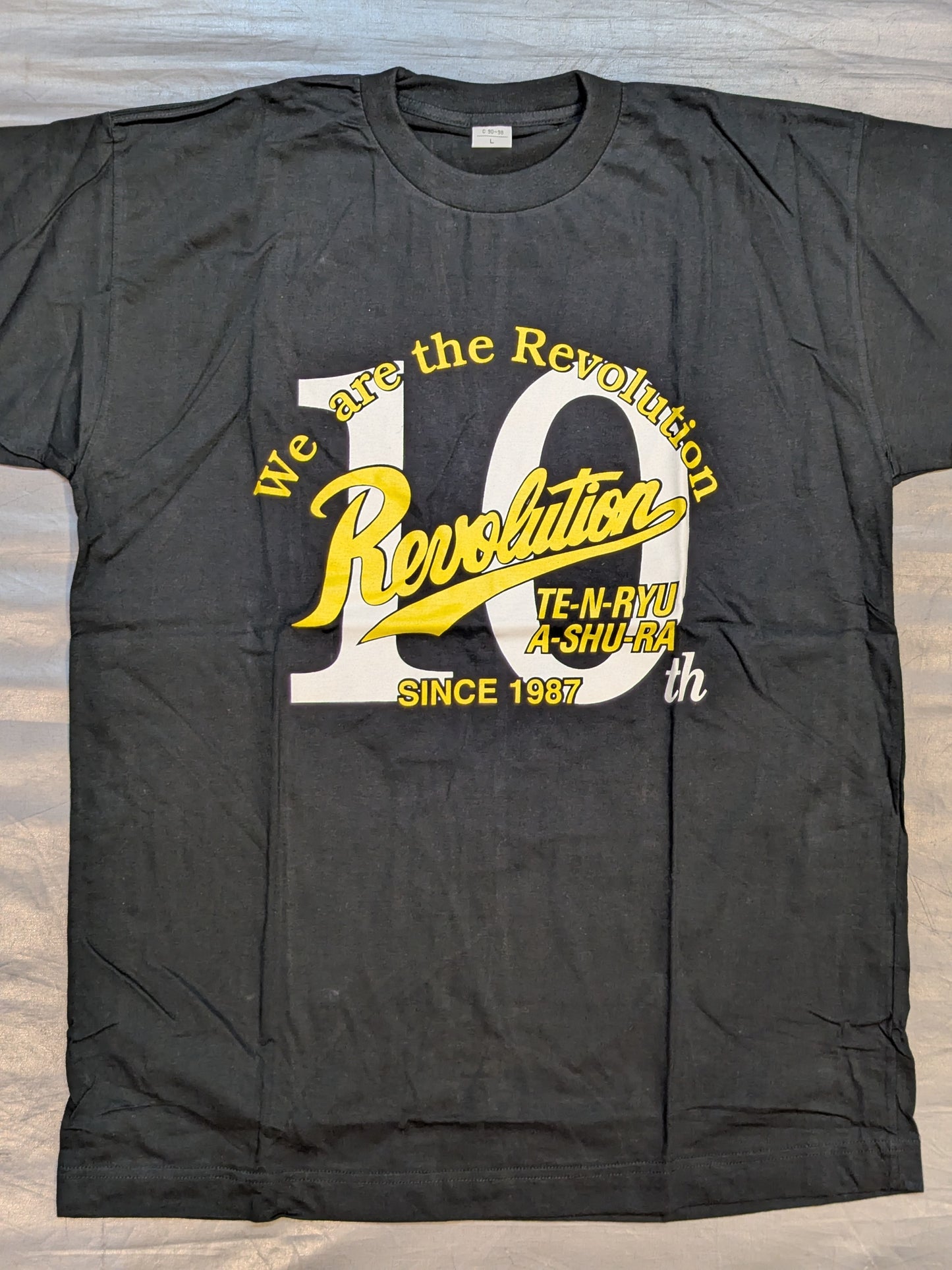 天龍源一郎＆阿修羅・原「Revolution 10周年記念」Tシャツ
