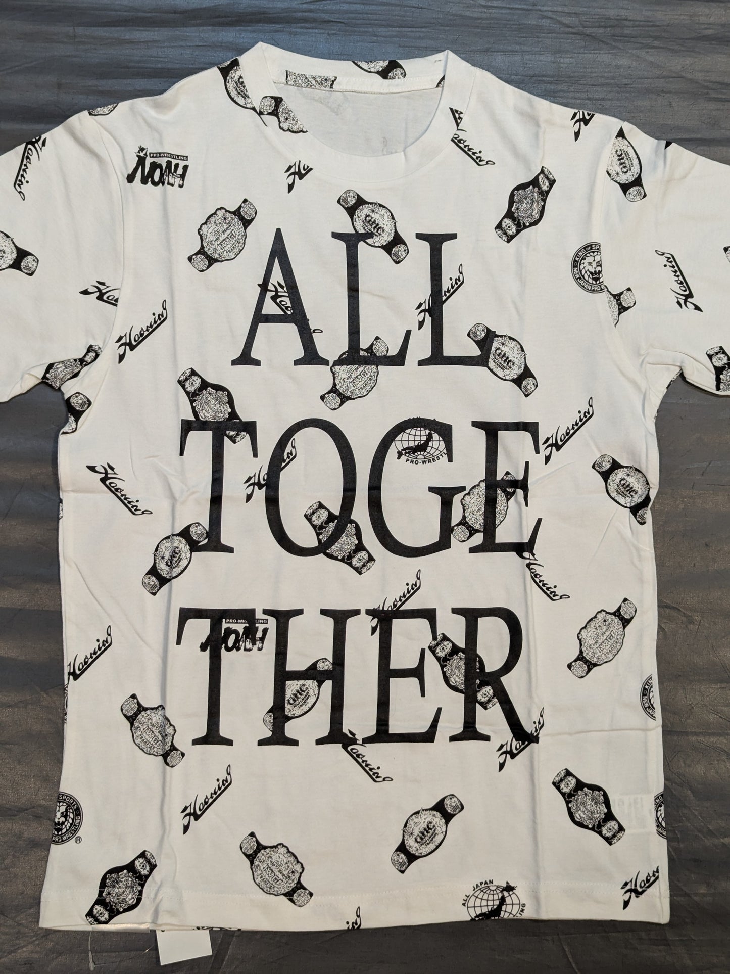 ALL TOGETHER×HAOMING Collaboration T-Shirt (White)