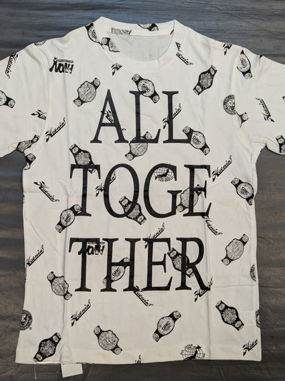ALL TOGETHER×HAOMING Collaboration T-Shirt (White)