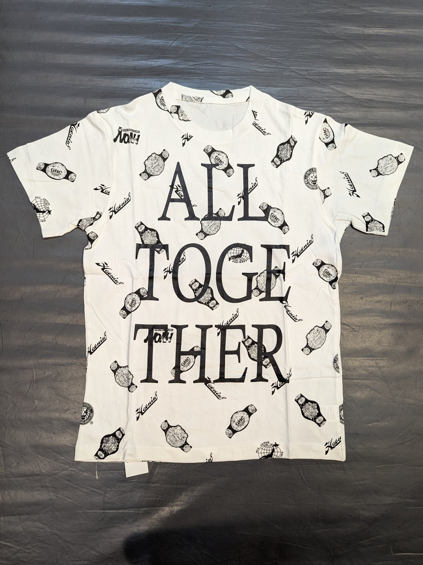 ALL TOGETHER×HAOMING Collaboration T-Shirt (White)