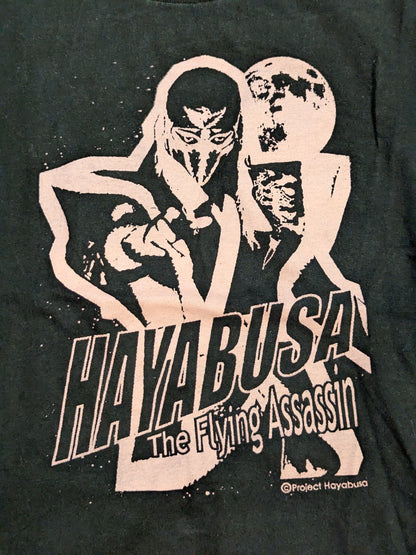 HAYABUSA  "The Flying Assassin" T-shirt (Black × Pink)