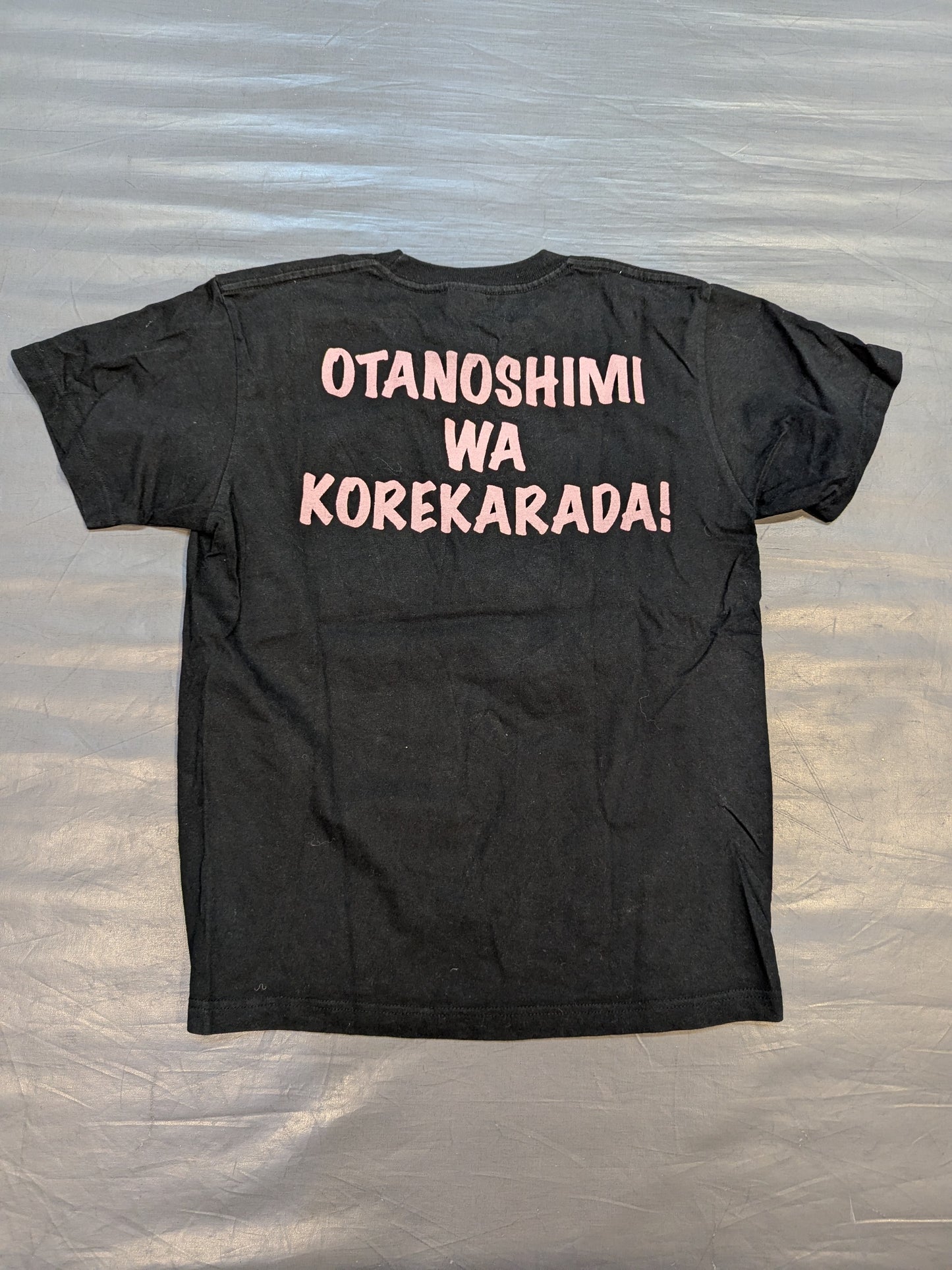 HAYABUSA  "The Flying Assassin" T-shirt (Black × Pink)