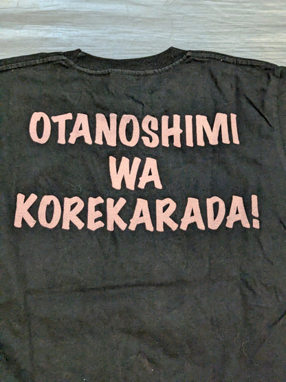 HAYABUSA  "The Flying Assassin" T-shirt (Black × Pink)