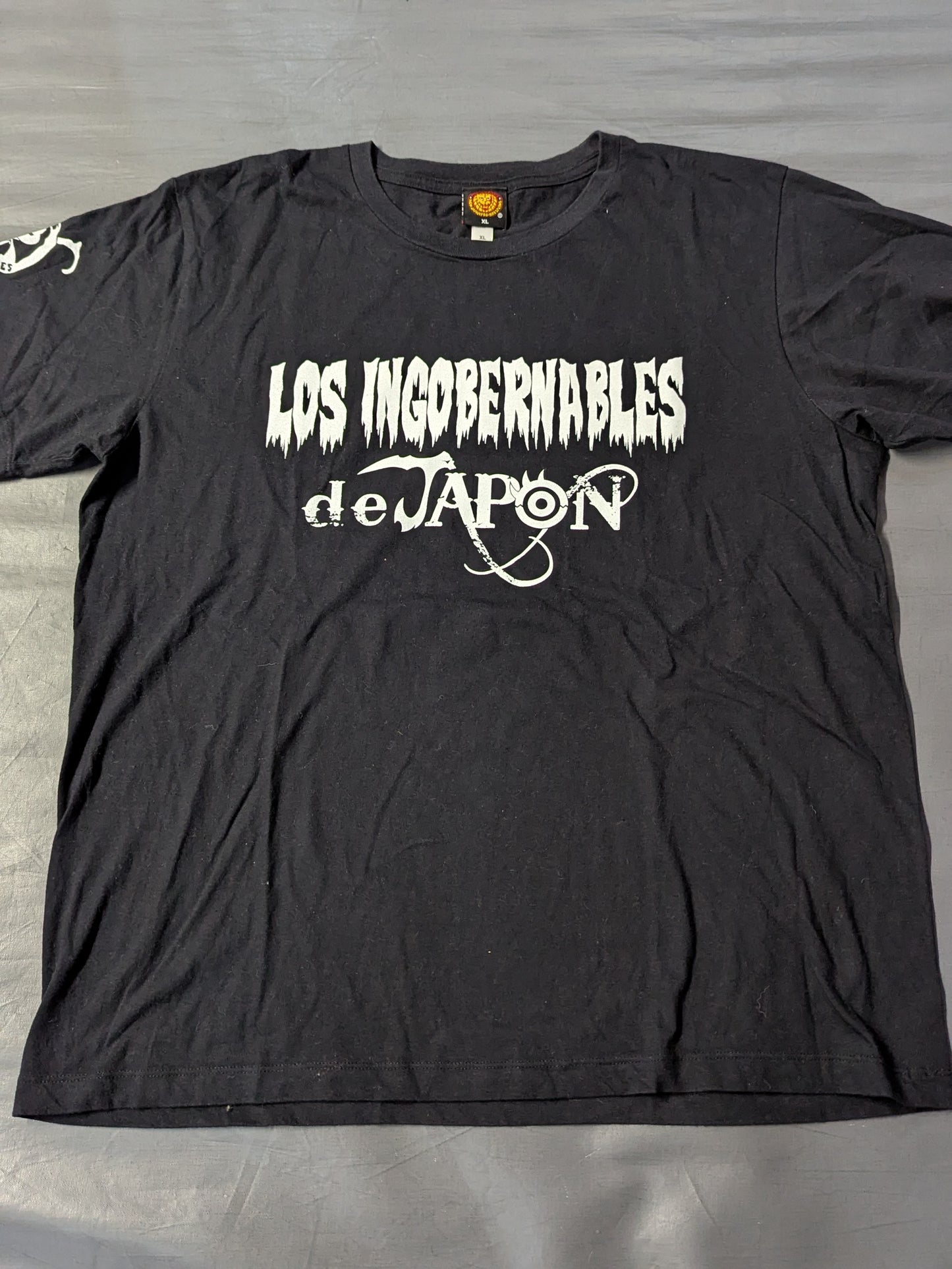 L.I.J T-Shirt (3) (Black×White)