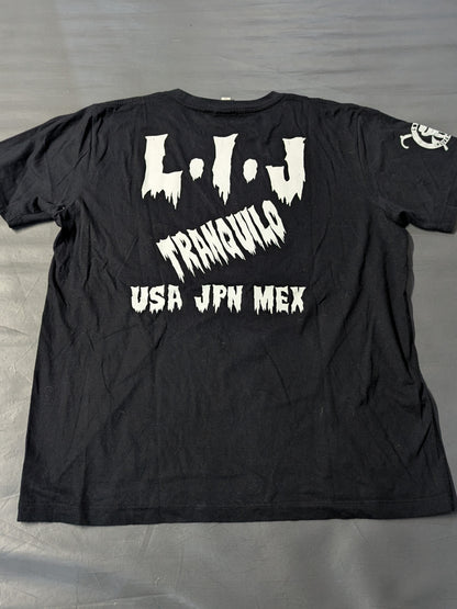 L.I.J T-Shirt (3) (Black×White)
