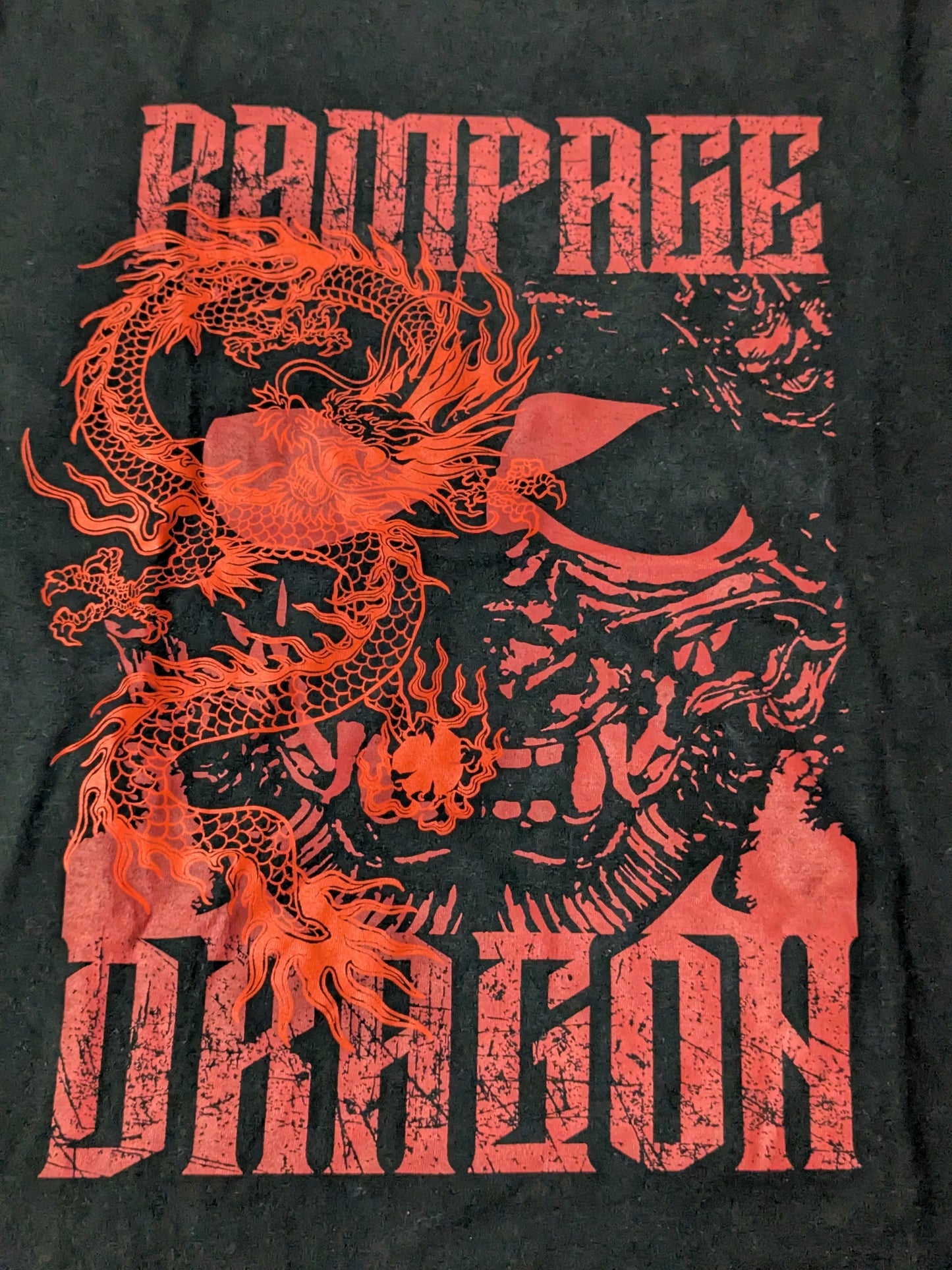 Shingo Takagi  RAMPAGE DRAGON T-Shirt (1) (Black)