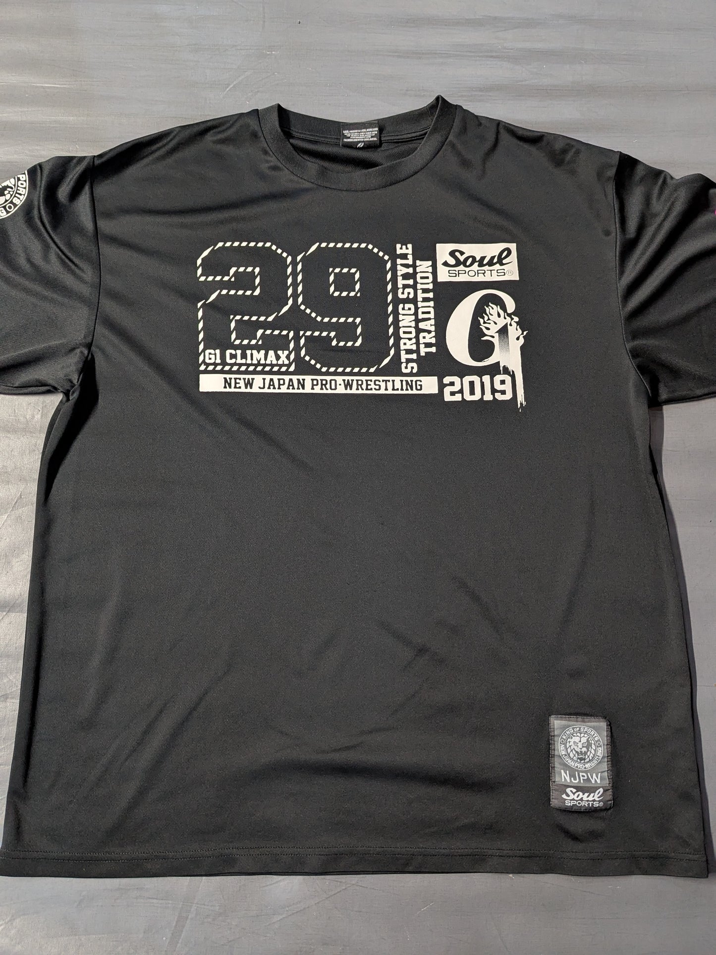 G1 CLIMAX 29 Tournament Commemorative SOUL SPORT Dry T-Shirt