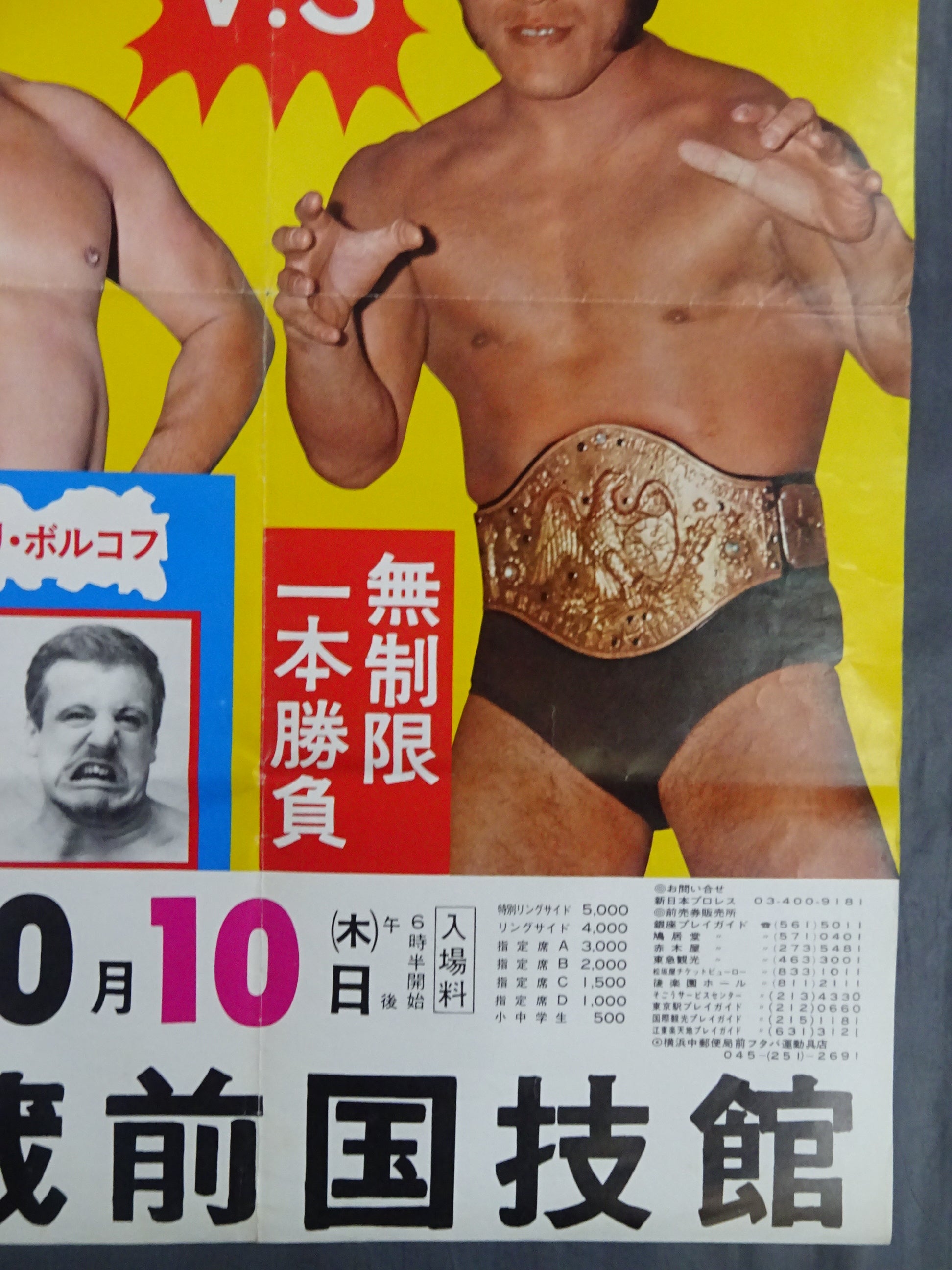 ☆NWF世界選手権試合☆ アントニオ猪木vs大木金太郎 – 闘道館