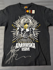 直筆サイン入り】後藤洋央紀「ARAMUSHA ISM」Tシャツ – 闘道館