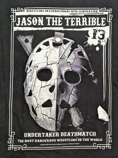 ジェイソン・ザ・テリブル「UNDERTAKER DEATHMATCH」ピクチャーTシャツ