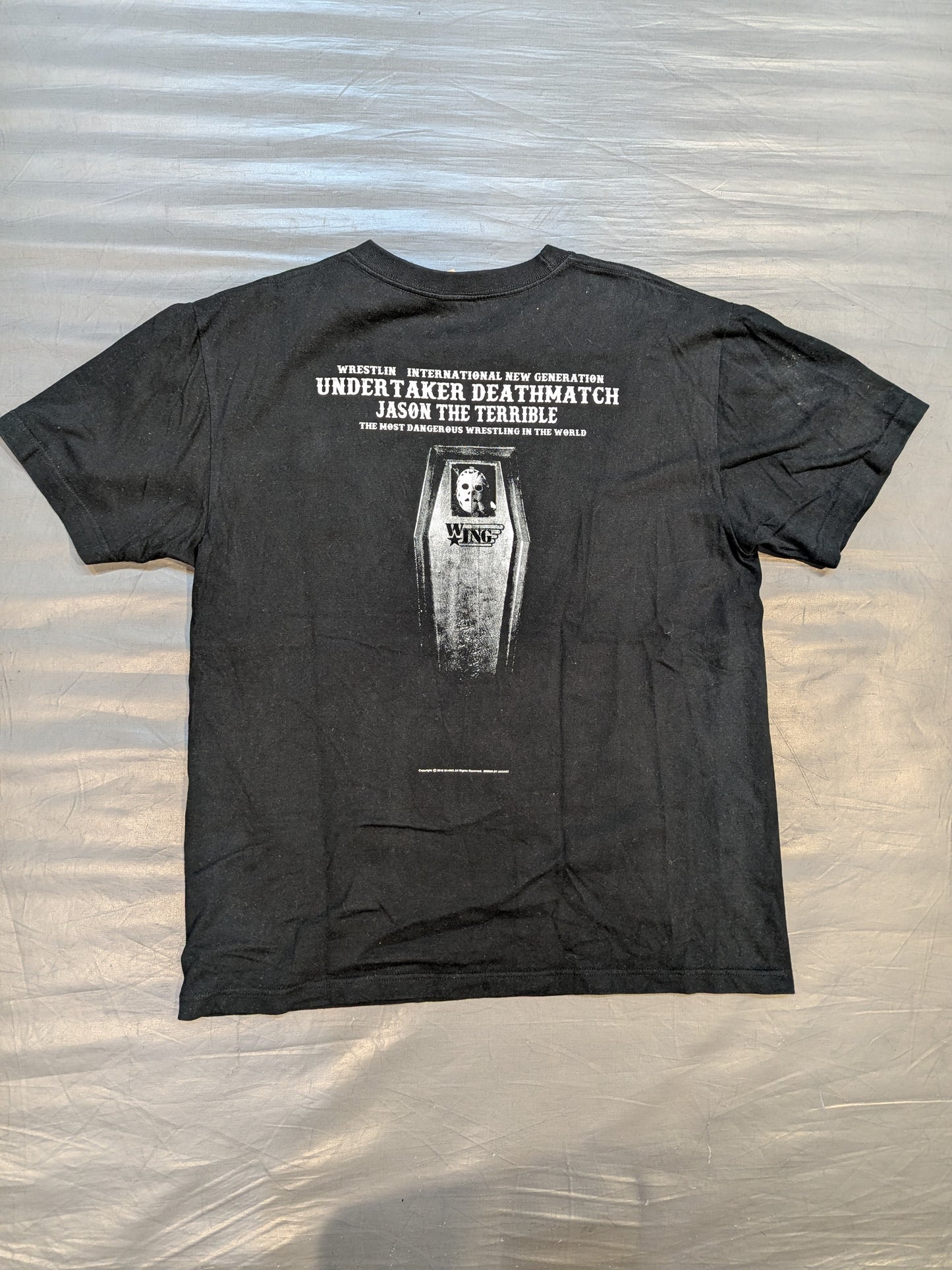 ジェイソン・ザ・テリブル「UNDERTAKER DEATHMATCH」ピクチャーTシャツ