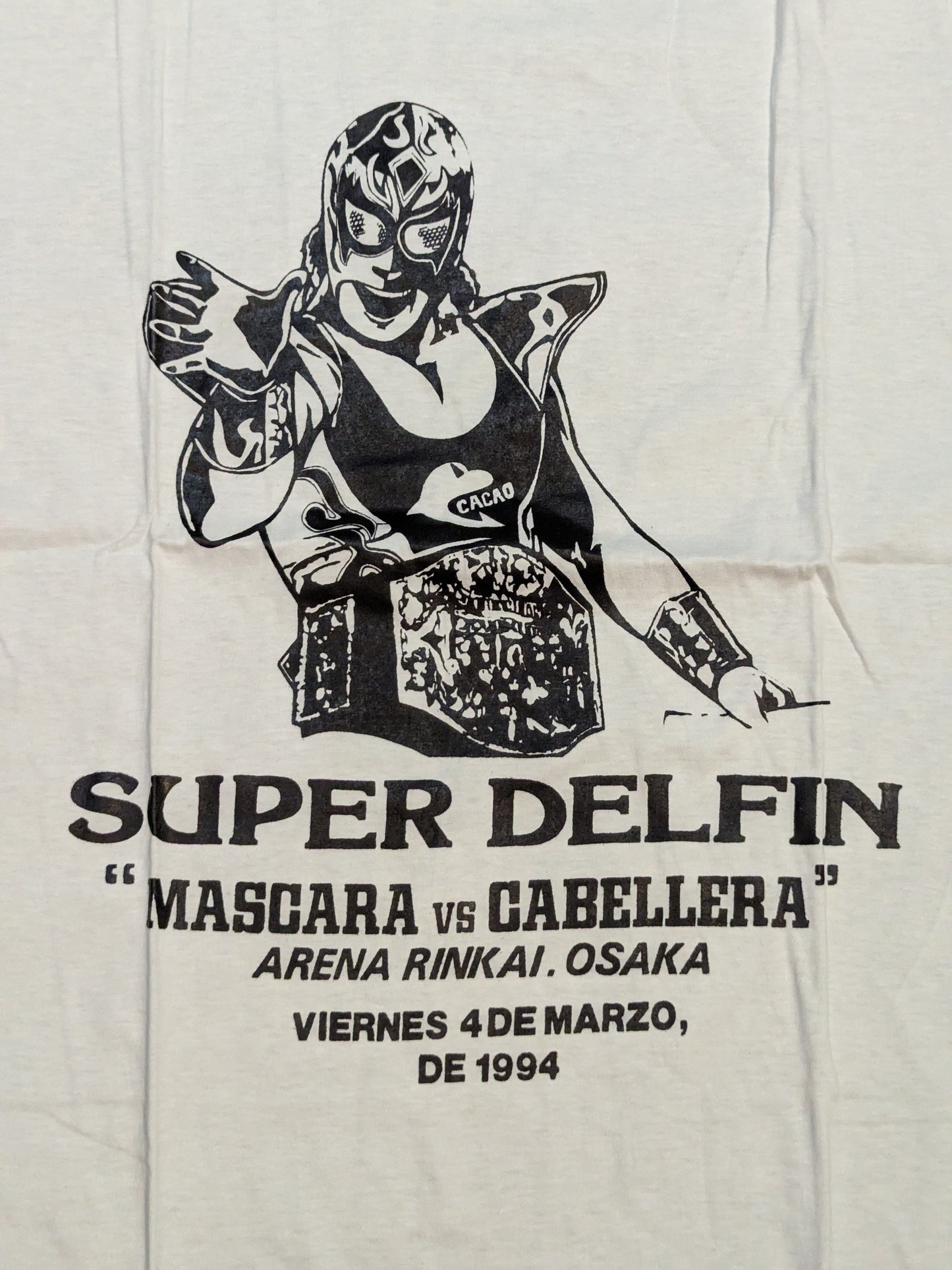 Super Delfin 'March 4, 1994 Osaka Rinkai Sports Center' Illustration T-shirt