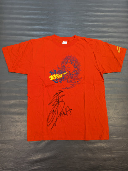 [KANA (Asuka)  hand signed autograph 】WNC "Wrestling New Classic" T-shirt (Red)