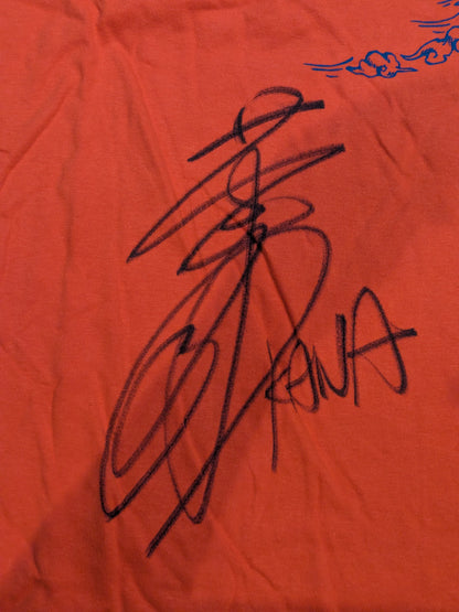 [KANA (Asuka)  hand signed autograph 】WNC "Wrestling New Classic" T-shirt (Red)