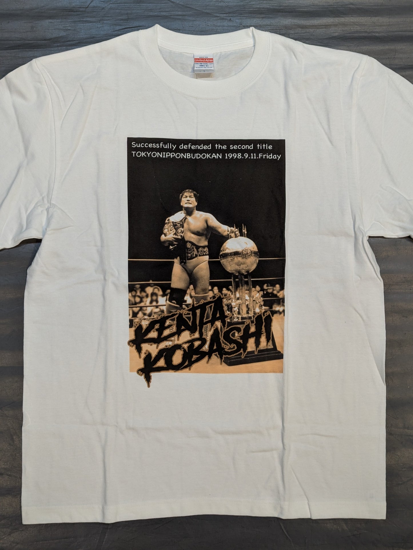 Kenta Kobashi "Fortune KK Memorial" Picture T-shirt