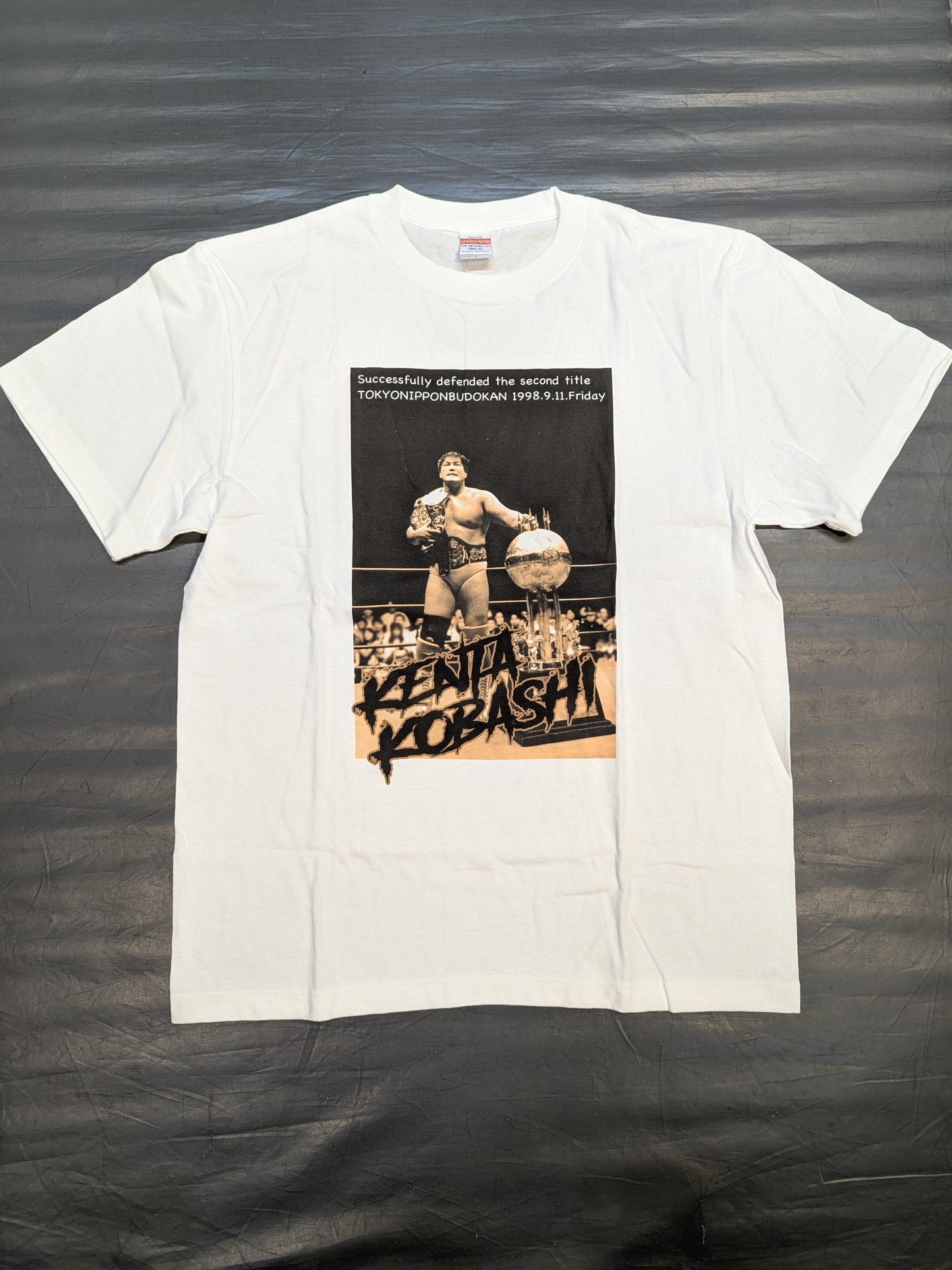 Kenta Kobashi "Fortune KK Memorial" Picture T-shirt