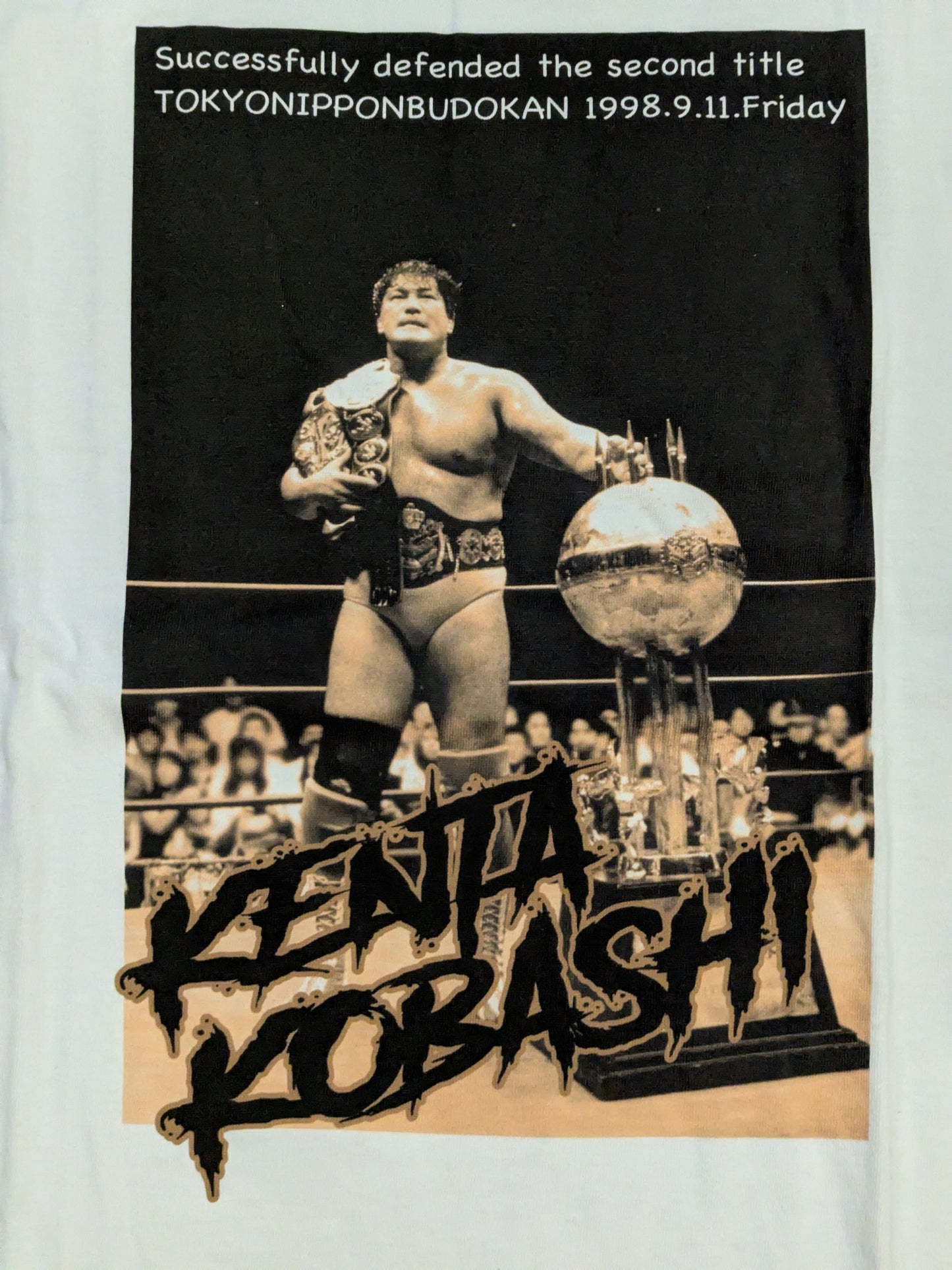 Kenta Kobashi "Fortune KK Memorial" Picture T-shirt
