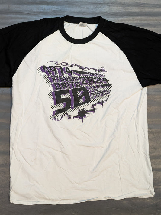 Atsushi Onita  "1974→2024" 50th Anniversary Raglan T-Shirt