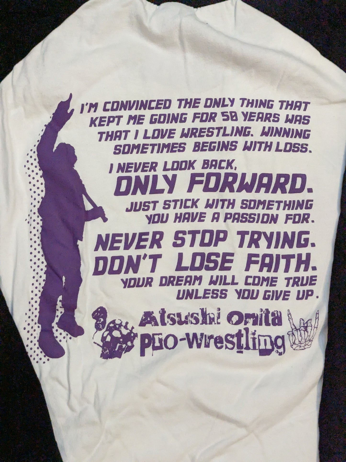 Atsushi Onita  "1974→2024" 50th Anniversary Raglan T-Shirt