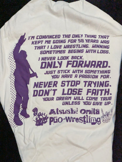 Atsushi Onita  "1974→2024" 50th Anniversary Raglan T-Shirt