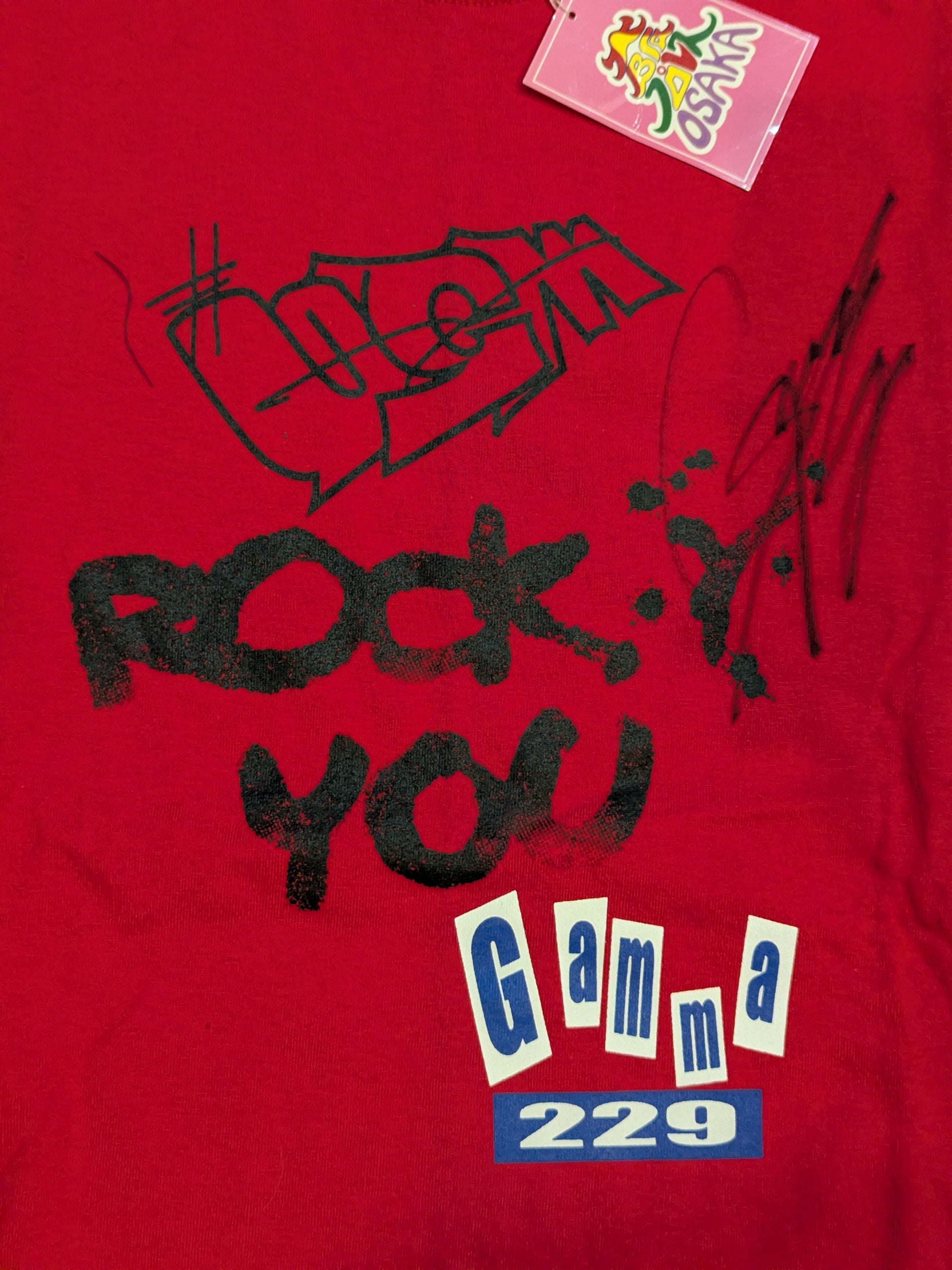 直筆サイン入り】Gamma「ugm ROCK YOU」Tシャツ – 闘道館