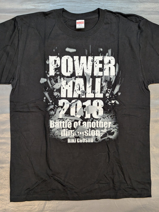 長州力「THE POWER HALL 2018」Tシャツ