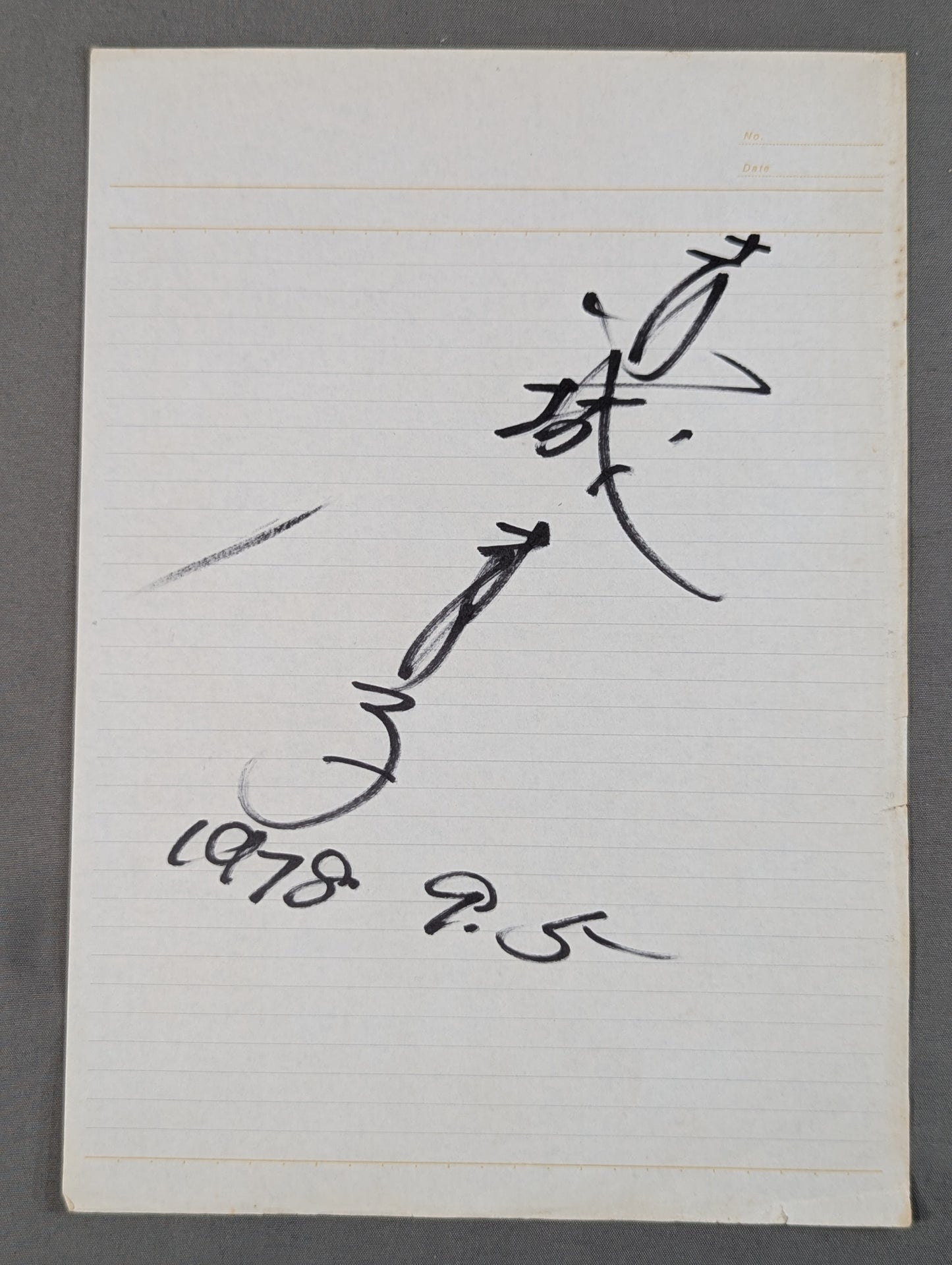 Mariko Akagi (B5 size notebook paper)