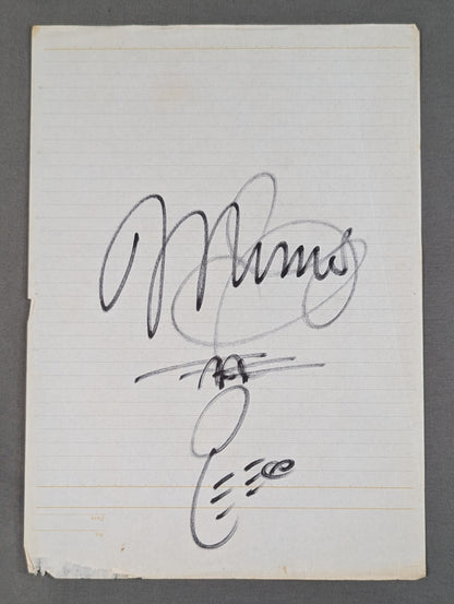 Mimi Hagiwara (B5 size notebook paper)