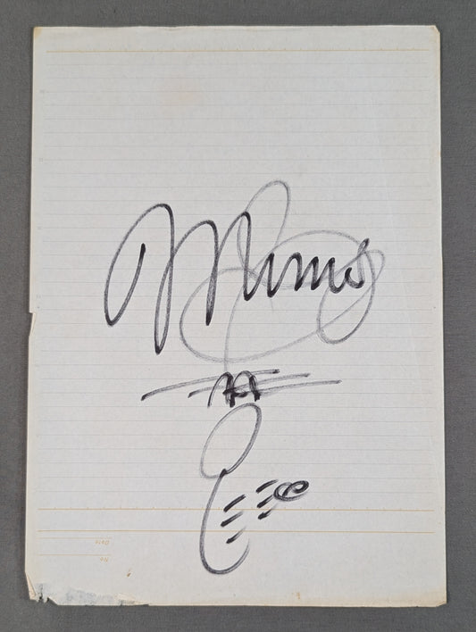 Mimi Hagiwara (B5 size notebook paper)