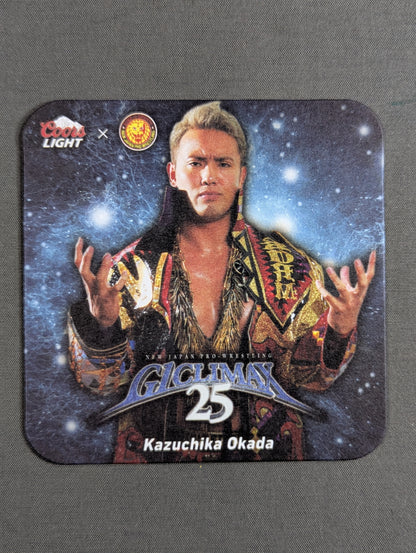 ★G1クライマックス25★ NJPW×Coors オカダ・カズチカ コースター
