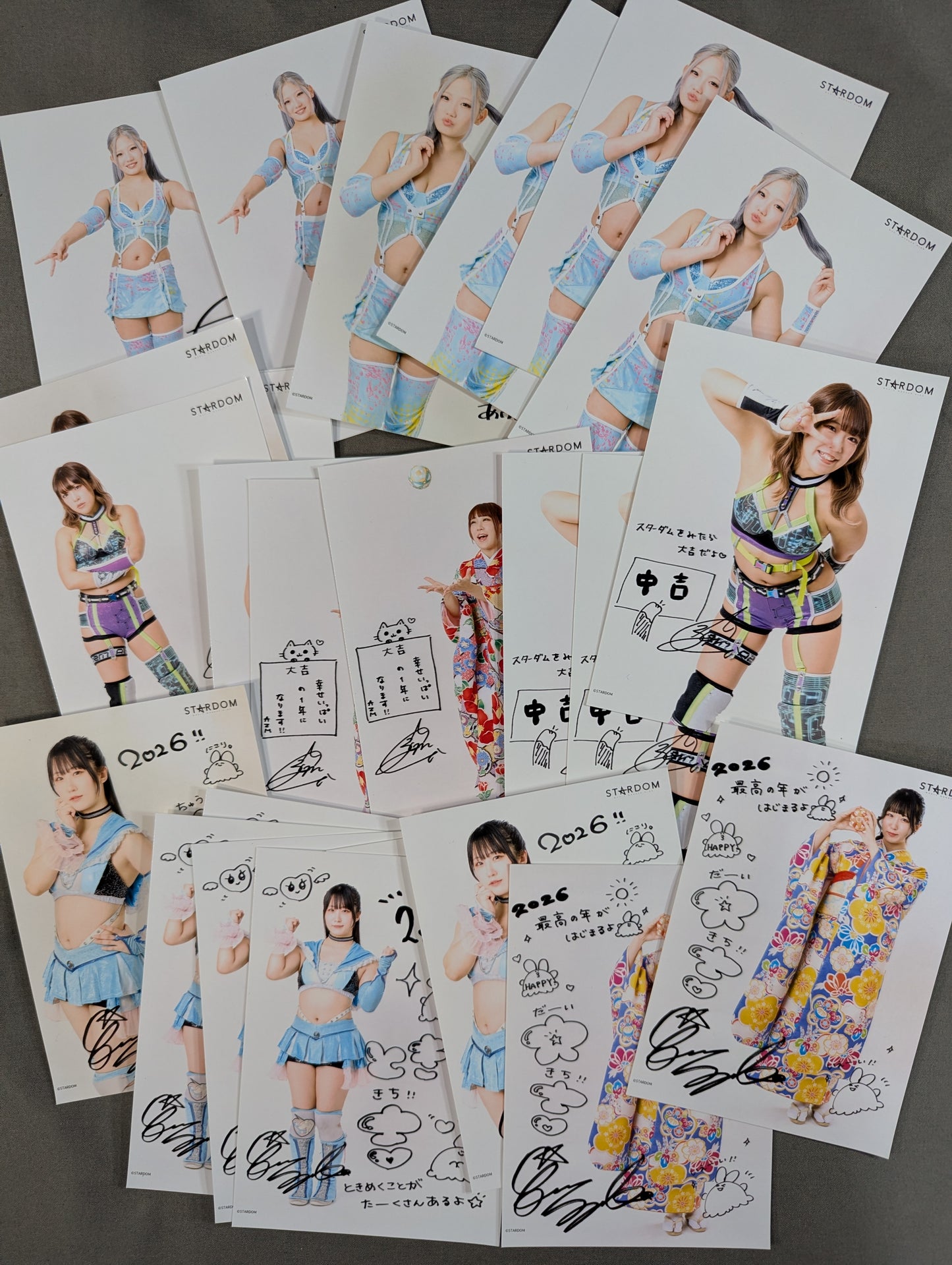 Stardom Omikuji Photo 62-Sheet Set