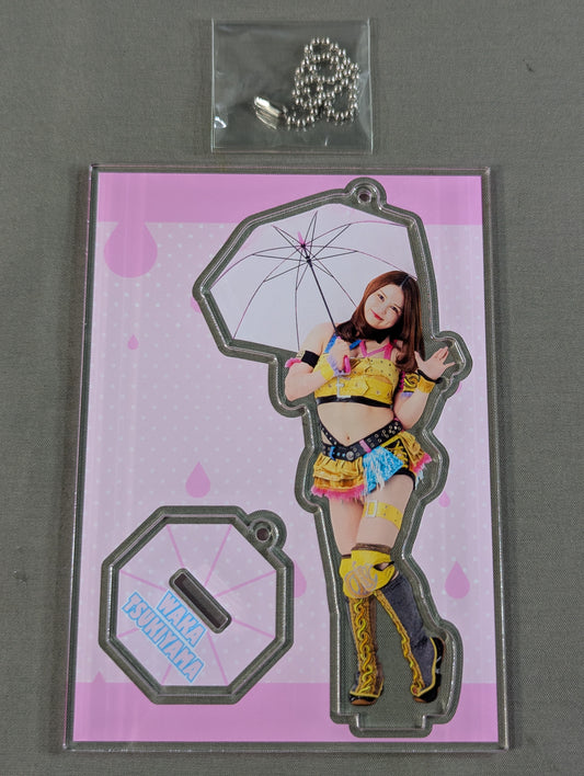 Waka Tsukiyama Random 2-Way Umbrella Acrylic Key Holder