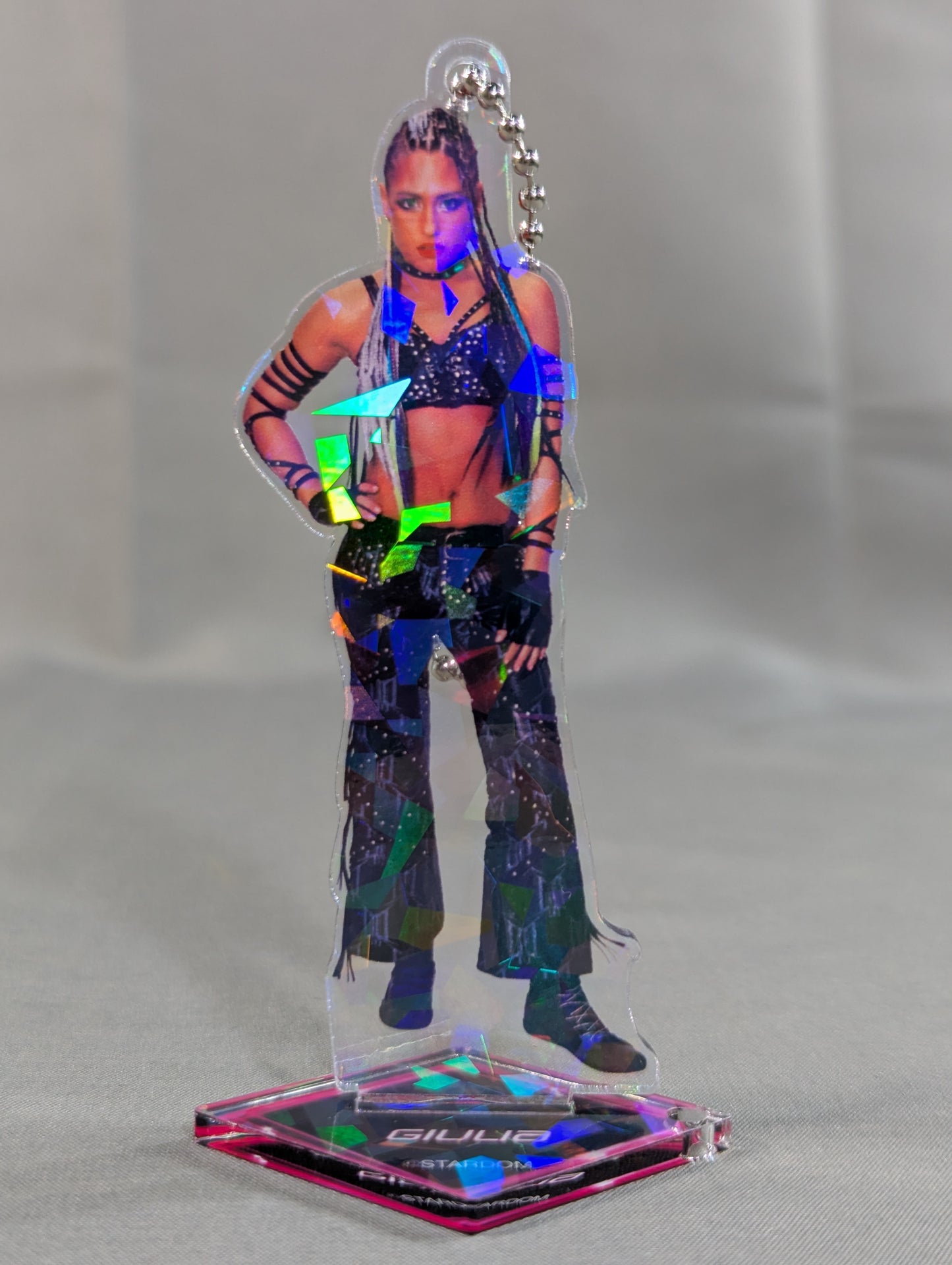Giulia Random Hologram Acrylic Stand Keychain