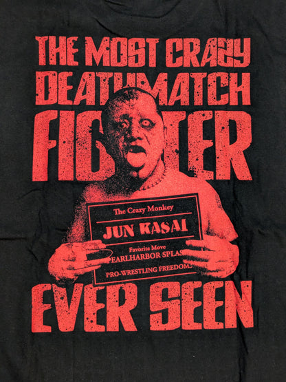 葛西純「KASAI IS SERIOUSIY SAVAGE!」Tシャツ
