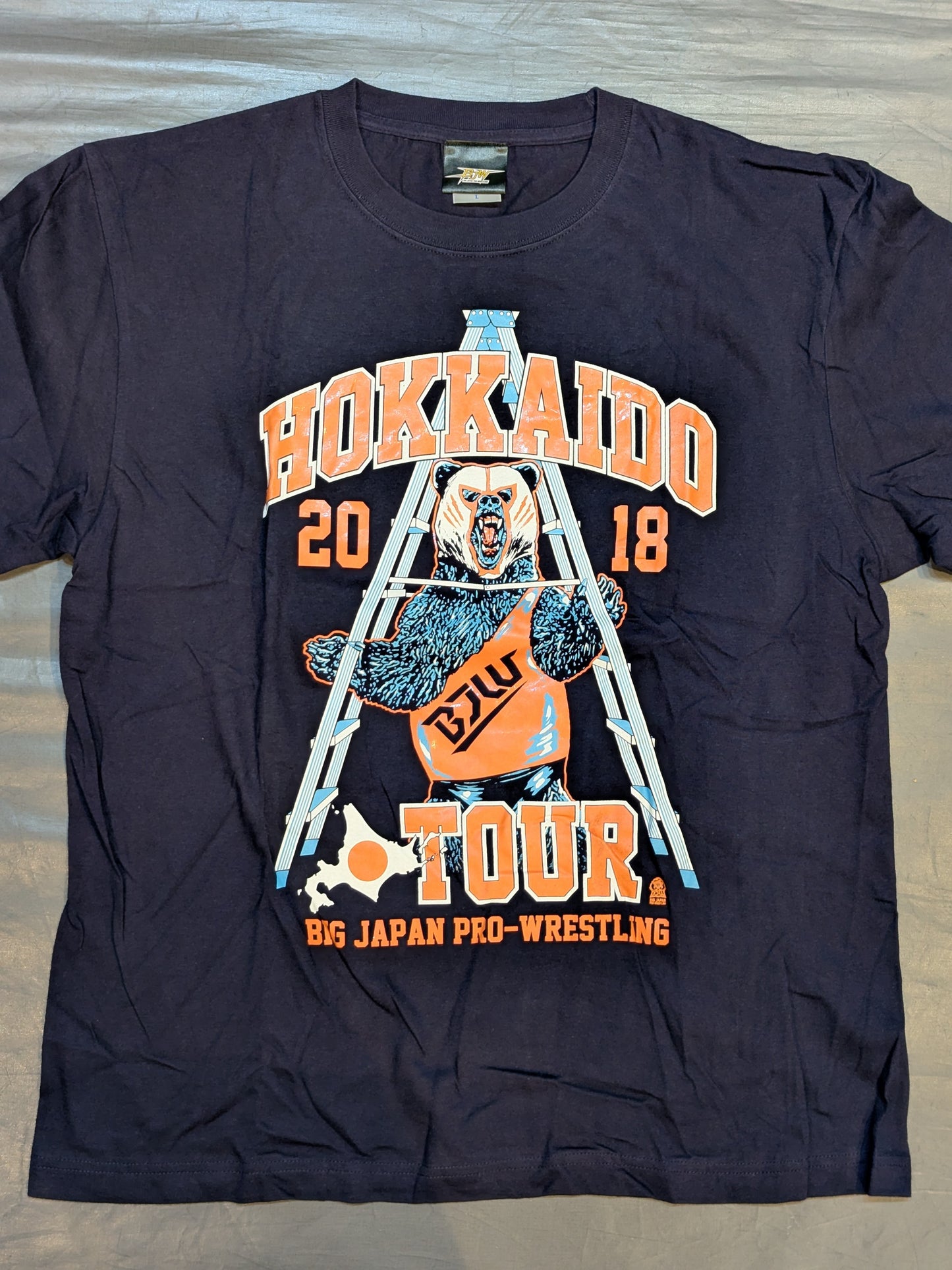 Big Japan Pro Wrestling  "Hokkaido Tour 2018" T-shirt