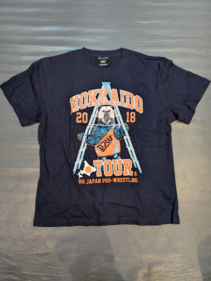 Big Japan Pro Wrestling  "Hokkaido Tour 2018" T-shirt