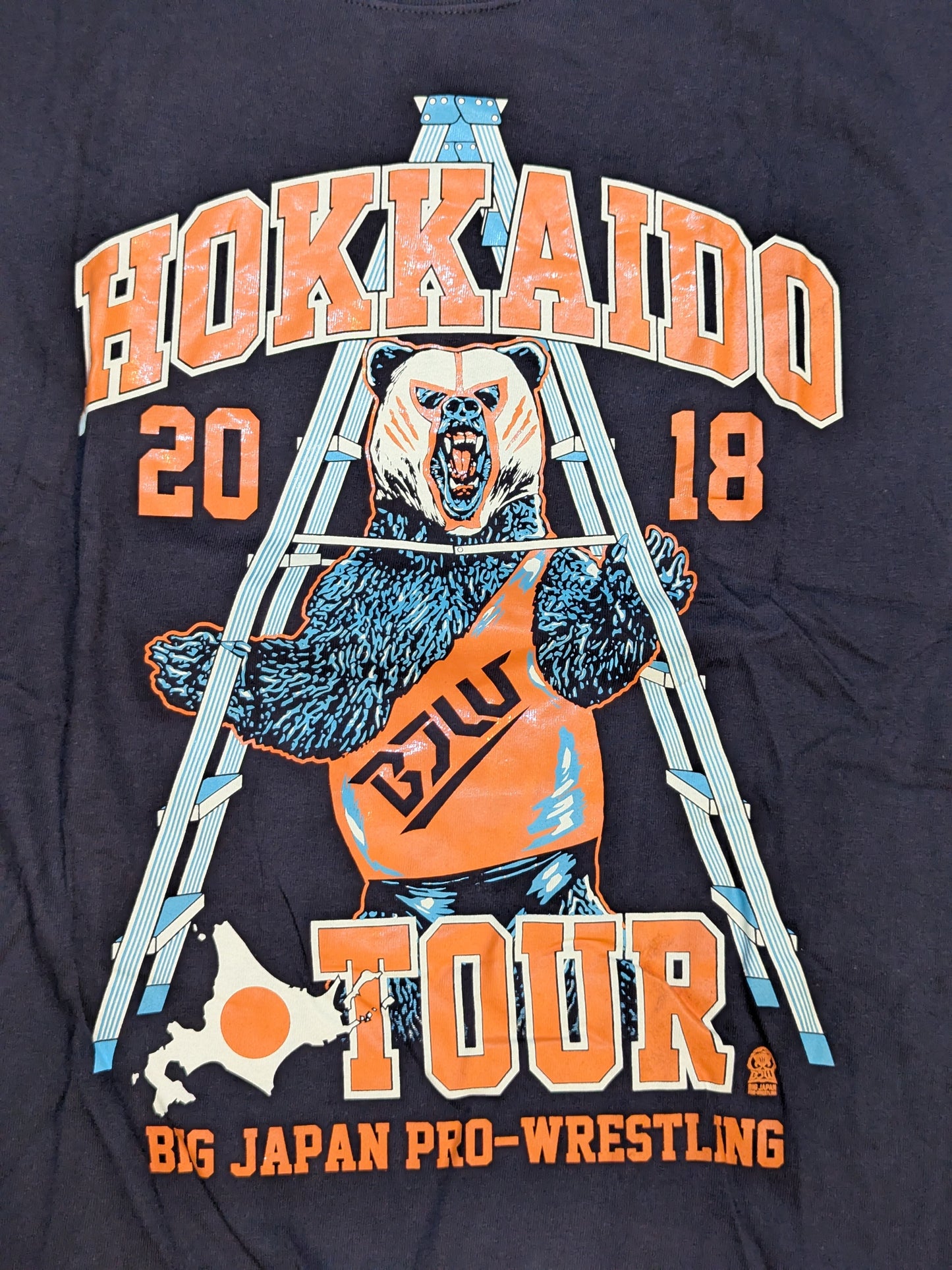 Big Japan Pro Wrestling  "Hokkaido Tour 2018" T-shirt