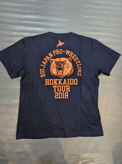 Big Japan Pro Wrestling  "Hokkaido Tour 2018" T-shirt