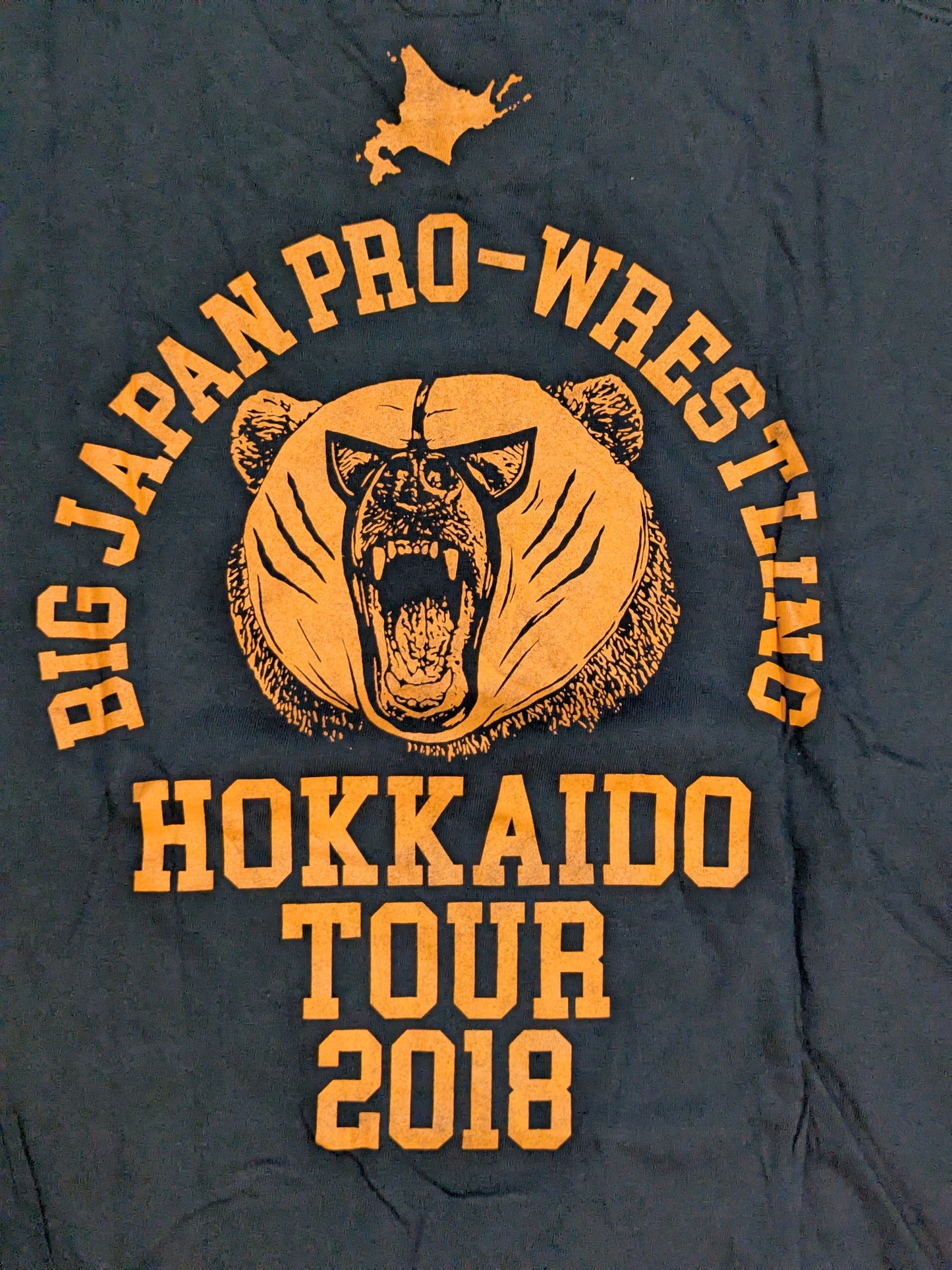 Big Japan Pro Wrestling  "Hokkaido Tour 2018" T-shirt