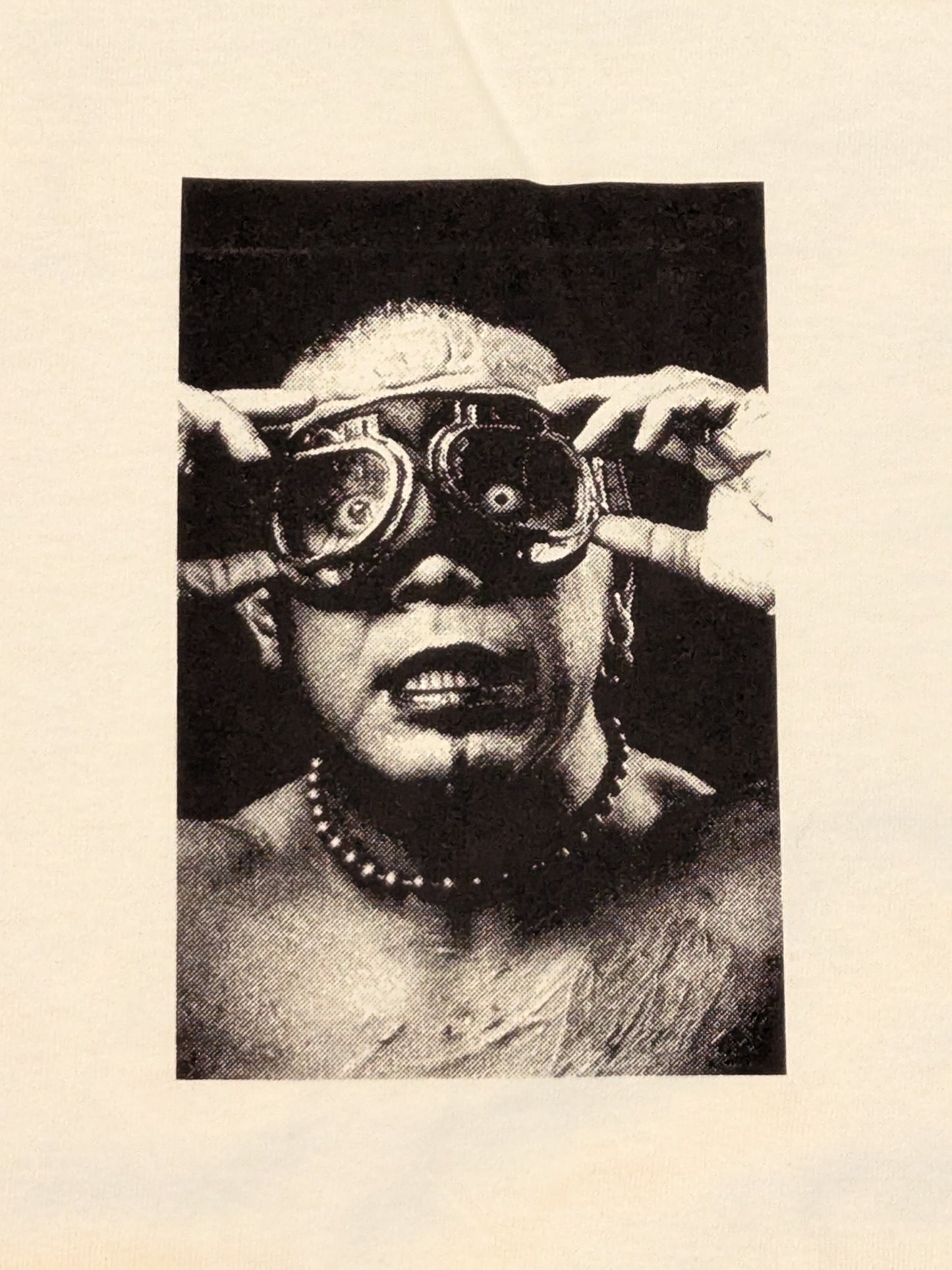 Jun Kasai  "Movie [Mad Monkey]" T-shirt (white)