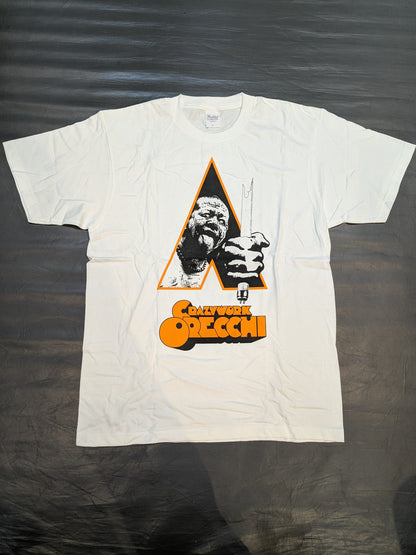 葛西純「CRAZYWORK ORECCHI」Tシャツ(ホワイト)