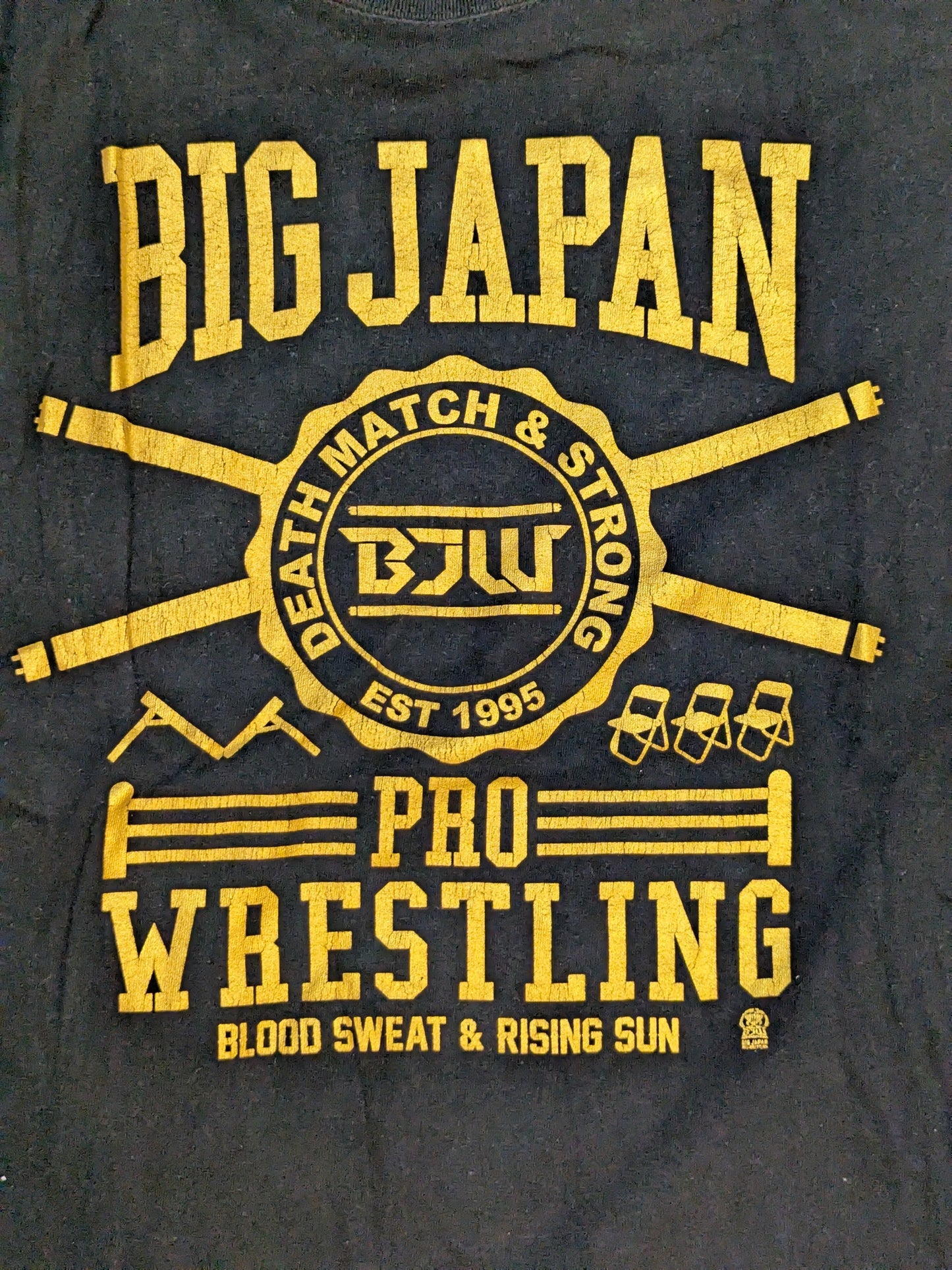 Big Japan Pro Wrestling  "BIG" JAPAN PRO Wrestling" T-shirt