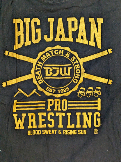 Big Japan Pro Wrestling  "BIG" JAPAN PRO Wrestling" T-shirt