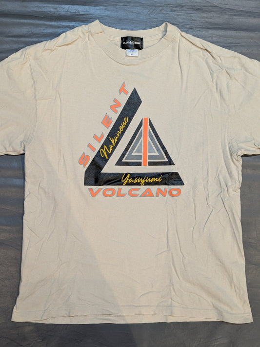 Yasufumi Nakanoue "SILENT VOLCANO" T-shirt (Beige)