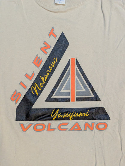 Yasufumi Nakanoue "SILENT VOLCANO" T-shirt (Beige)