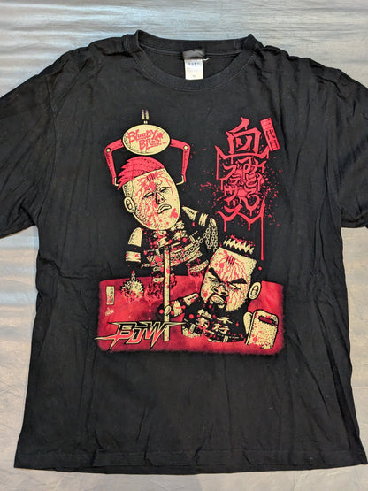 Old Sandaime Bloody Brothers Illustration T-Shirt