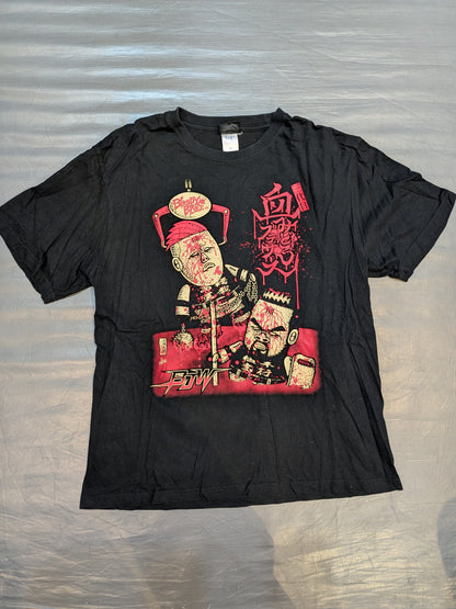 Old Sandaime Bloody Brothers Illustration T-Shirt