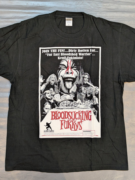 吹本賢児「BLOODSUCKING FUKKYS」ピクチャーTシャツ