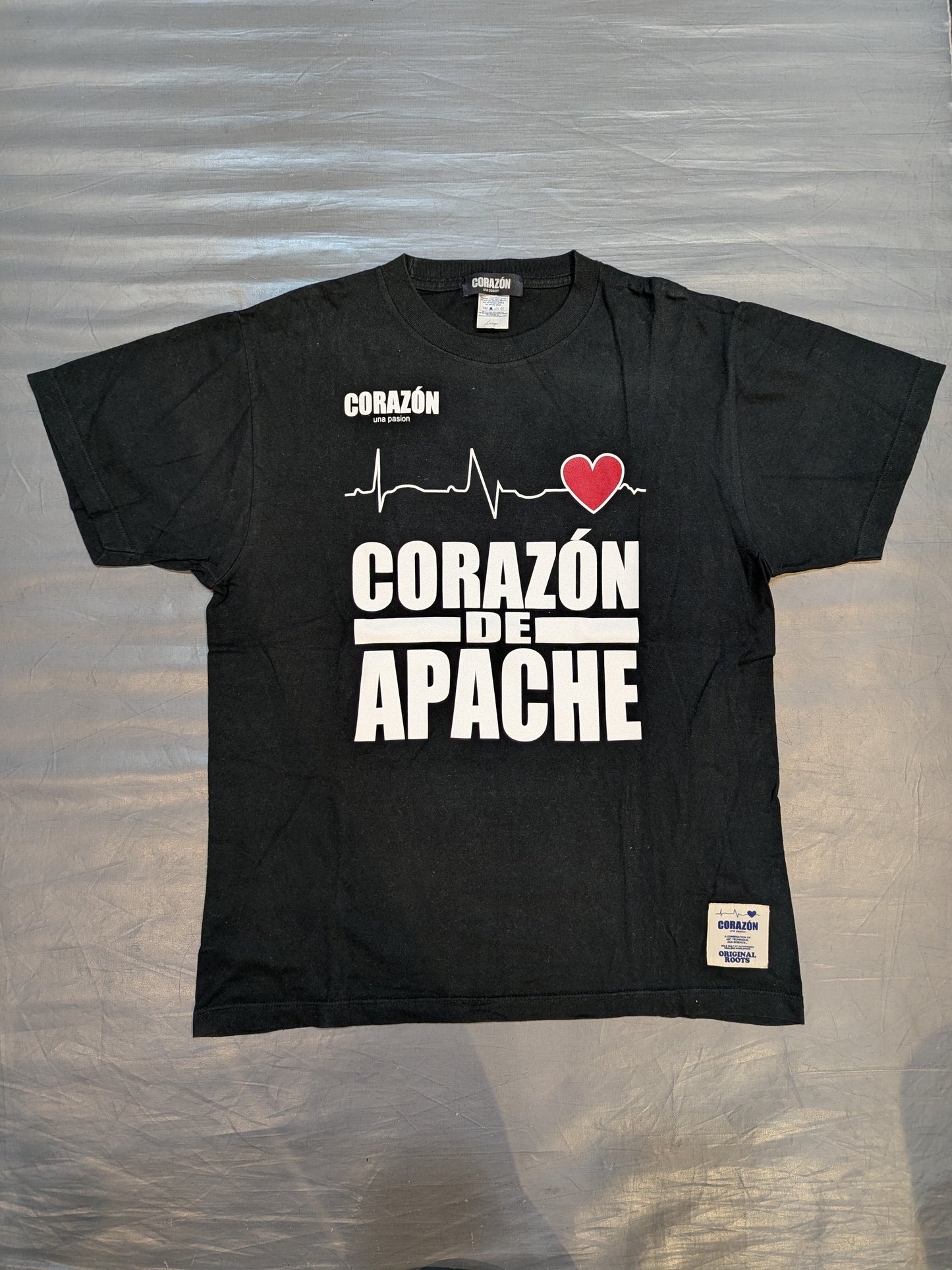 Apache Pro Wrestling × CORAZON T-shirt